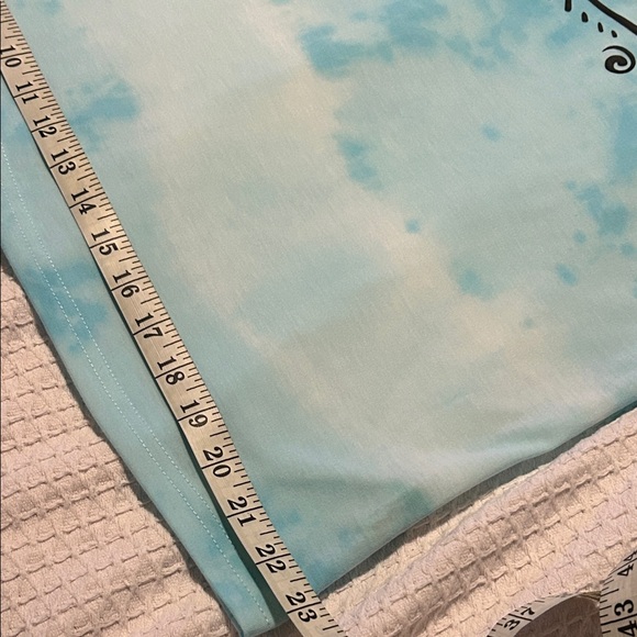 Blue Tie-Dye Graphic Tee - Picture 7 of 10